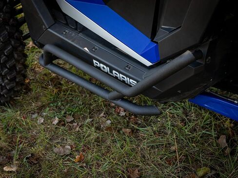 SuperATV Rock Sliders Nerf Bars Tree Kickers for 2020+ Polaris RZR PRO XP/Turbo R | Wrinkle Black | Powder-Coat Finish | Bolt-on - No Drilling Required | Easy Install in Saudi Arabia