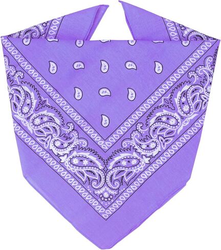 ZENO 100% Cotton & Natural Fibers Bandana Scarf - Soft, Durable, Machine Washable – Unisex for Men & Women in Saudi Arabia