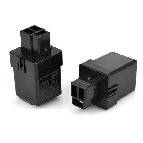 2 pack 81980-16010 3 دبوس سيارة سوداء إشارة الترحيل الملاهي ، التتابع الملاهي ملائمة لتويوتا 4runner بيك آب كامري لاند كروزر tercel corolla in Kuwait