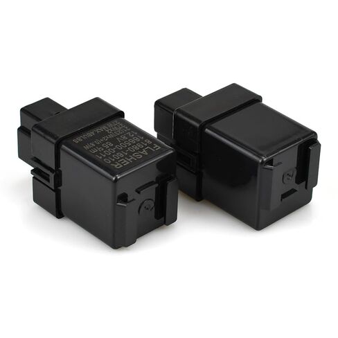 2 pack 81980-16010 3 دبوس سيارة سوداء إشارة الترحيل الملاهي ، التتابع الملاهي ملائمة لتويوتا 4runner بيك آب كامري لاند كروزر tercel corolla in Kuwait