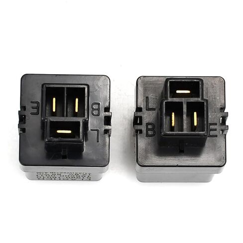 2 pack 81980-16010 3 دبوس سيارة سوداء إشارة الترحيل الملاهي ، التتابع الملاهي ملائمة لتويوتا 4runner بيك آب كامري لاند كروزر tercel corolla in Kuwait