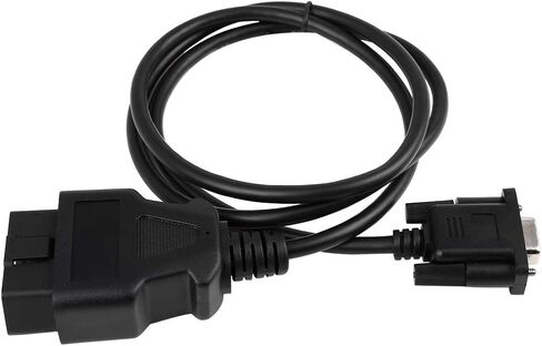 X AUTOHAUX OBD2 Serial RS232 Diagnostic Extension Connector Cable 16 Pin to 9 Pin 100cm in Saudi Arabia
