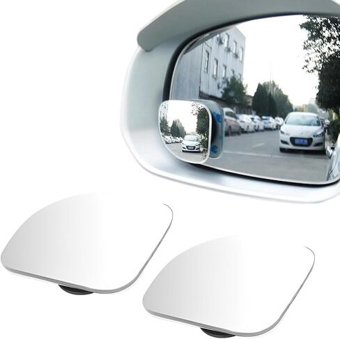 2 PCS مرايا البقعة العمياء ، 360 掳 محدب HD قابل للتعديل لشاحنات سيارات سيارات سيارات سيارات سيارات in Saudi Arabia