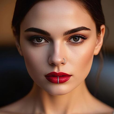 الفولاذ المقاوم للصدأ 20G 18G حلقات الأنف طوق وأزرار الأنف مجموعات مجوهرات الثقوب للنساء والرجال يتوقفون عن قطاع أنف حلقات الأنف طوق حلزوني ديث تراغوس نائم in Kuwait