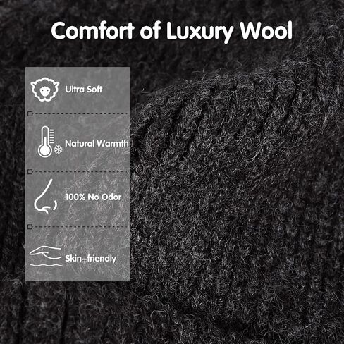 XL XXL Mens Beanie ، قبعة قبعة من الصوف للرجال ، قبعات بيني للرجال ، وينتاب شتاء قبعة سكيلي قبعة التزلج على التزلج قبعات مسكر in Kuwait