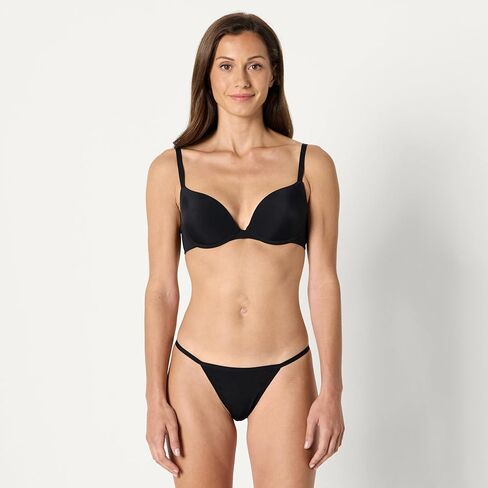 Amazon Essentials Women's Microfiber Thong, Pack of 6 in Saudi Arabia