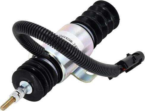 24V توقف الملف اللولبي Flameout صمام الملف اللولبي 11033954 لعملية L120B L120C L150C L180 L90B L90C L180C in Saudi Arabia