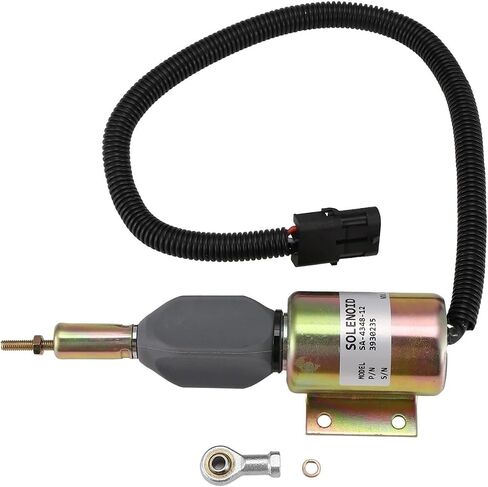 SA-4348-12 12V إيقاف الملف الملف اللولبي التوقف عن 6C 8.3 4BT 6CT NT855 K19 K38 SA-4348 3930235 in Saudi Arabia