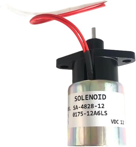 12V Stop Solenoid Actuator SA-4828-12 0175-12A6LS for V3300 Engine in Saudi Arabia