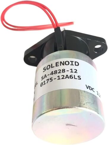 12V Stop Solenoid Actuator SA-4828-12 0175-12A6LS for V3300 Engine in Saudi Arabia
