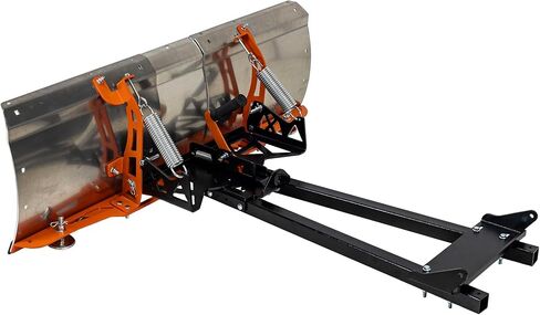 SNOWSQUATCH Aluminum ATV Snow Plow System 48-60 Inch Adjustable Blade Universal Mount Kit in Saudi Arabia