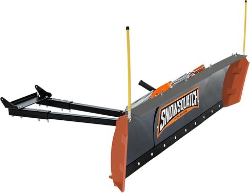 SNOWSQUATCH Deluxe UTV Snow Plow System 60-72 Inch Adjustable Steel Blade Universal Mount Kit in Saudi Arabia