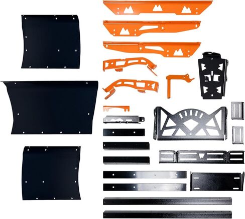 SNOWSQUATCH Deluxe UTV Snow Plow System 60-72 Inch Adjustable Steel Blade Universal Mount Kit in Saudi Arabia