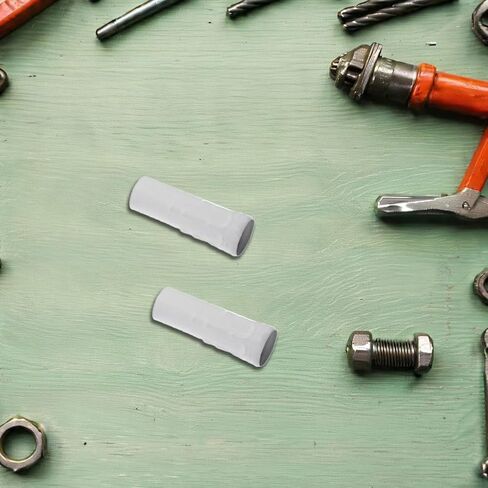 10pcs مقبس شمعة الثريا: الأكمام المقبس الشمعة E14 عتيقة للمصابيح المعلقة 8x2.5x2.5 سم - أنابيب بالتنقيط لتركيب الثريا in Kuwait