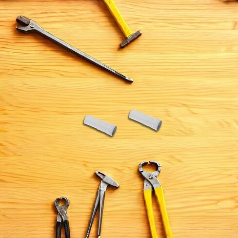 10pcs مقبس شمعة الثريا: الأكمام المقبس الشمعة E14 عتيقة للمصابيح المعلقة 8x2.5x2.5 سم - أنابيب بالتنقيط لتركيب الثريا in Kuwait