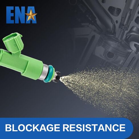 ENA 12 Holes Fuel Injectors Compatible with INFINITI Q50 FX35 EX35 G35 Nissan Altima Maxima Murano 350Z Pathfinder 3.5L 2008 2009 2010 2011 2012 2013 2014 2015 2016 Replacement for FJ1017 Set of 6 in Saudi Arabia