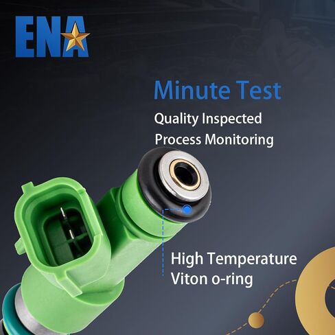 ENA 12 Holes Fuel Injectors Compatible with INFINITI Q50 FX35 EX35 G35 Nissan Altima Maxima Murano 350Z Pathfinder 3.5L 2008 2009 2010 2011 2012 2013 2014 2015 2016 Replacement for FJ1017 Set of 6 in Saudi Arabia