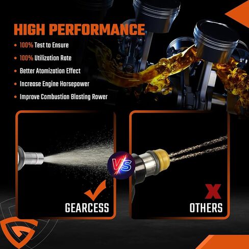 4 Holes Fuel Injectors Fit for Jeep Compass 2007-2017, Patriot 2007-2017 & Fit for Dodge Journey 2009-2015, Avenger 2008-2014, Caliber & Fit for Chrysler 200, Sebring, 2.0L 2.4L Replaces# 04891577AC in Saudi Arabia