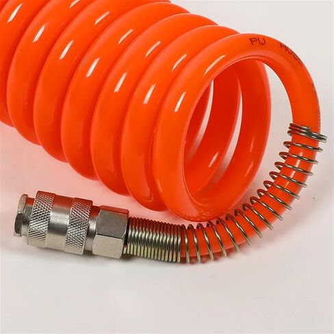6M/9M HOSE AIR HOSE TUBE مع موصل أوروبي قابلة للسحب للاتحاد الأوروبي للانقراض السريع أجزاء ملائمة أنابيب الهواء (اللون: 12M) in Kuwait