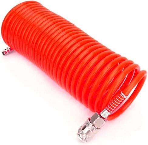 6M/9M HOSE AIR HOSE TUBE مع موصل أوروبي قابلة للسحب للاتحاد الأوروبي للانقراض السريع أجزاء ملائمة أنابيب الهواء (اللون: 12M) in Kuwait