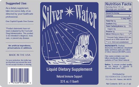 Silver Water 2 Quart Special in Saudi Arabia