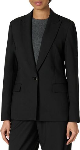 Amazon Essentials Women's Regular-Fit Woven Single-Breasted Blazer in Saudi Arabia