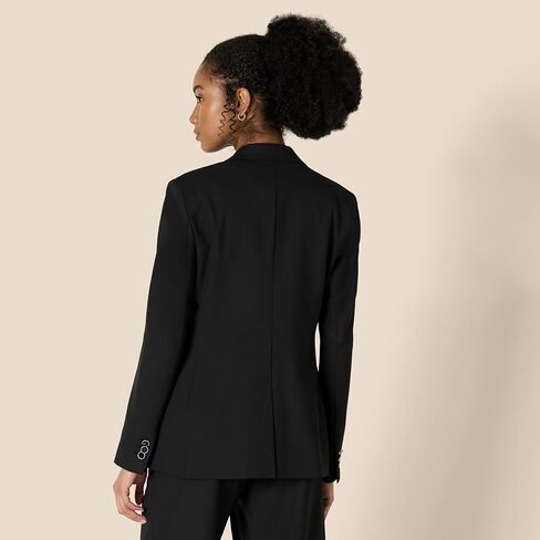 Amazon Essentials Women's Regular-Fit Woven Single-Breasted Blazer in Saudi Arabia