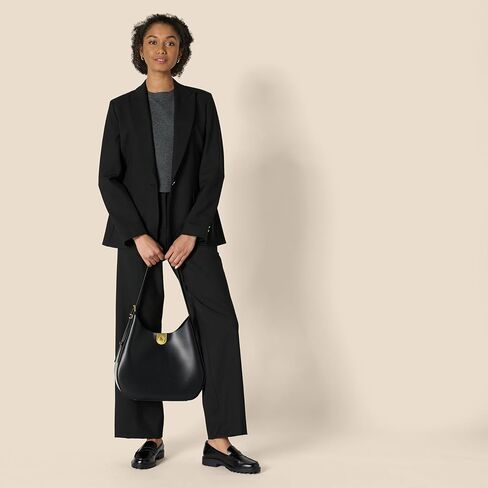 Amazon Essentials Women's Regular-Fit Woven Single-Breasted Blazer in Saudi Arabia