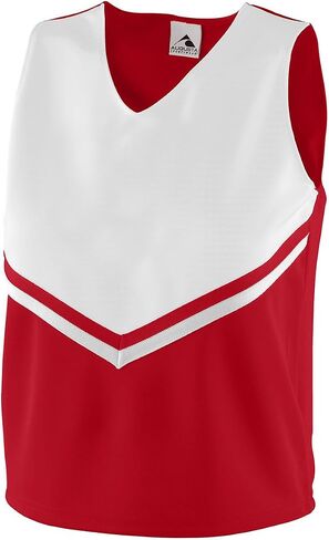 Augusta Sportswear Girls' Pride Shell L Red/White/White in Saudi Arabia