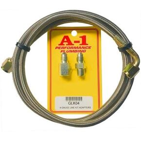 طقم خط ضغط الزيت 60 "مع 1/8 NPT تجهيزات in Kuwait