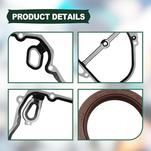 مجموعة حشية غطاء التوقيت استبدال# 24435052 TCS46079 متوافق مع 2002-2016 GMC Terrain ، Chevy Expenox Malibu Cobalt HHR ، Buick Regal Fit لمحركات 2.0L 2.4L 2.4 لتر ، سلسلة توقيت سلسلة التوقيت in Saudi Arabia