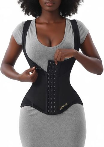 سترة مدرب الخصر Slimessia ShapeLine Corefit ، Compression Cincher ، مع Hook & Eye ، للنساء in Saudi Arabia