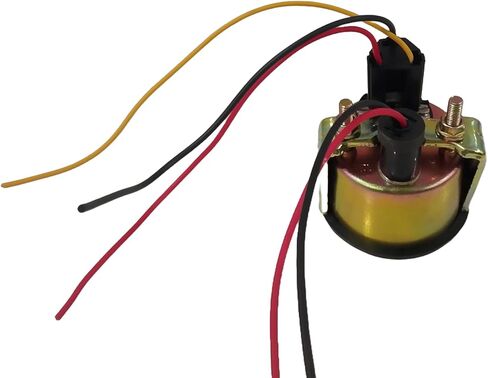 Electrical Oil Pressure Gauge fits Oil Gauge fits John Deere 350 380 440C 444 444C 444D 450 480 544 550 AT164542 Chrome Bezel in Saudi Arabia