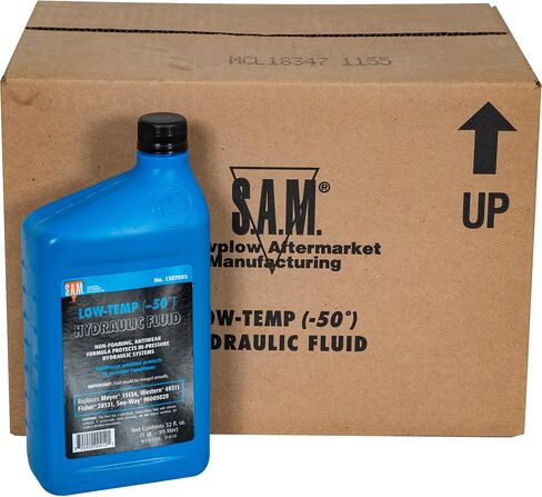 Buyers Products Company Hydraulic Fluid, 1 Case(12 Qts) (1307010) in Saudi Arabia