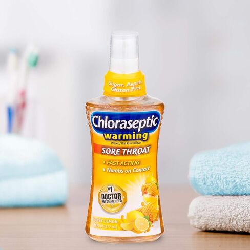 Chloraseptic Sore Throat Spray, Citrus, 6 fl oz (Pack of 1) in Saudi Arabia