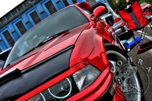 Car Bra Bonnet Hood Mask Fits BMW 3 E36 91 92 93 94 95 96 97 98 1991 1992 1993 1994 1995 1996 1997 1998 in Saudi Arabia