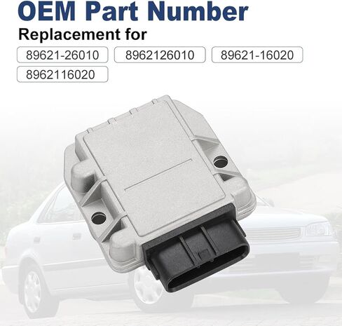 Ignition Control Module Compatible with Toyota Tercel Tacoma T100 RAV4 Land Cruiser Corolla Celica Camry 4Runner Lexus SC400 LX450 LS400 Chevy Prizm Replacement for 89621-26010 89621-16020 in Saudi Arabia