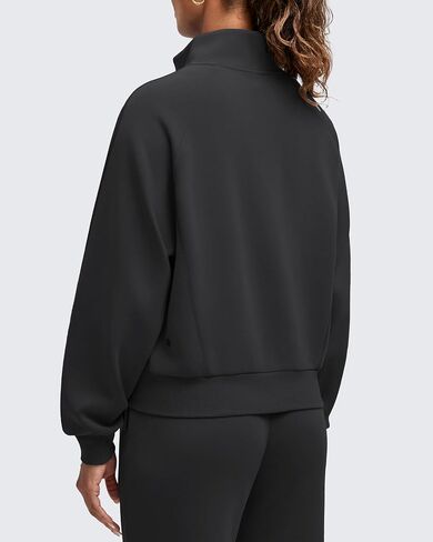 G4Free Smoofit Modal Soft Women's Zip Up Jackets Loose Fit Mock Neck Casual Tops with Pockets in Saudi Arabia