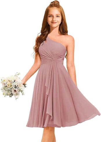 Mrhush Junior Jestmyid Dresses for Teen Girls Dress الرسمية فستان شيفون زهرة زهرة in Kuwait