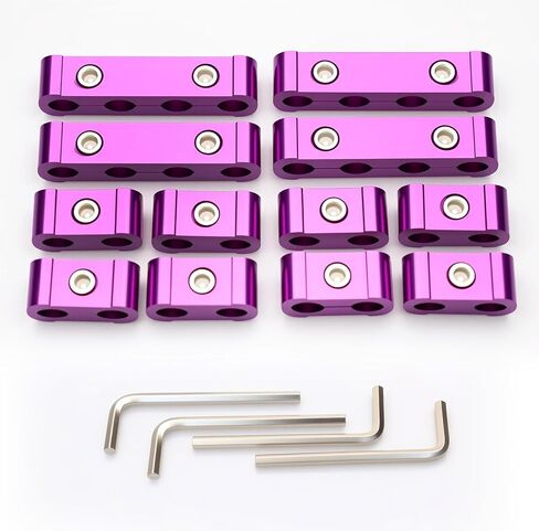 Car Engine Spark Plug Wire Separator Divider Set for (green) in Saudi Arabia