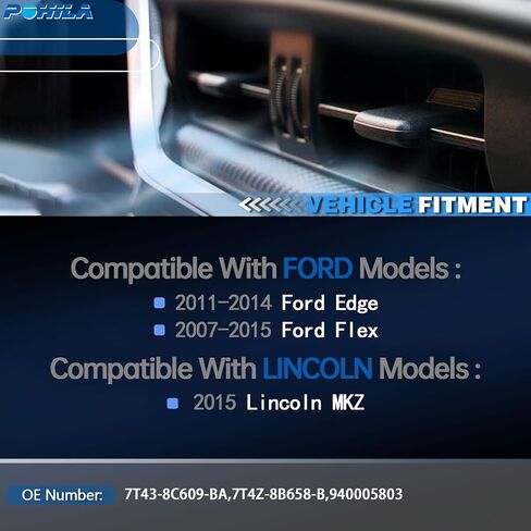 Engine Cooling Fan Relay Radiator Control Module Replacement for Ford Flex Ford Edge Lincoln MKZ Replaces# 7T43-8C609-BA 7T4Z-8B658-B 940005803 in Saudi Arabia