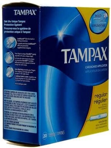 Tampax Tampons with Flushable Cardboard Applicator - Regular - 40 ct - 2 pk in Saudi Arabia