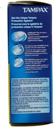 Tampax Tampons with Flushable Cardboard Applicator - Regular - 40 ct - 2 pk in Saudi Arabia