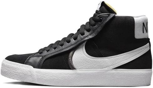 Nike SB Zoom Blazer Mid Premium Skate Shoes (FD5113-100, Summit White/Pure Platinum/Summit White/University Red) in Saudi Arabia