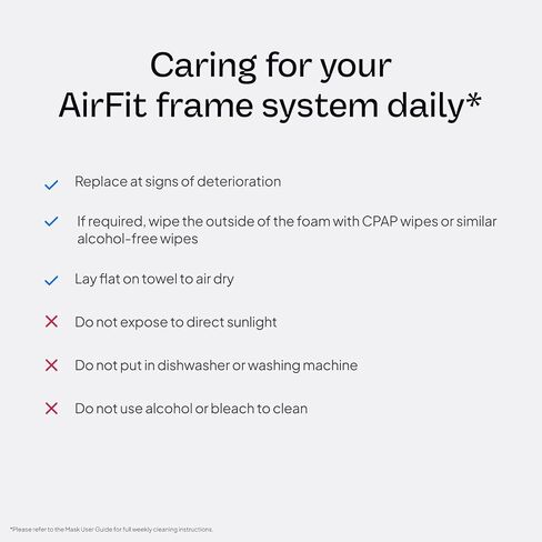 نظام الإطار البديل ResMed AirFit N30 (بدون غطاء الرأس) - صغير in Saudi Arabia