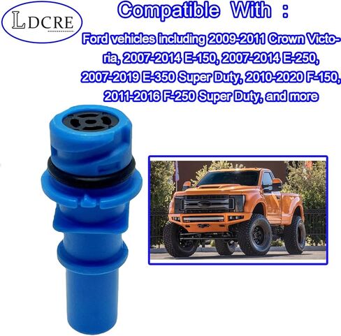 7L3Z6A666A PCV Valve Fitting for Ford E-150 E-250 E-350 F-150 F-250 F-350 Crown Victoria Exhaust Positive Crankcase Ventilation Valve Fittings Replace 7L3Z6A666-A 7L3Z6A666A in Saudi Arabia