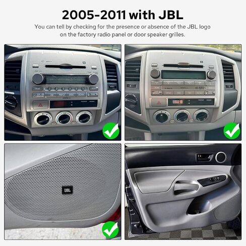 JOYING Head Unit for Toyota Tacoma 2005-2015 with Wireless Carplay & Android Auto, 11.6" IPS Touchscreen Stereo Android 13 Car Radio 8GB+128GB with Bluetooth, 5G WiFi, GPS, Mirror Link(JY-TT116N8) in Saudi Arabia