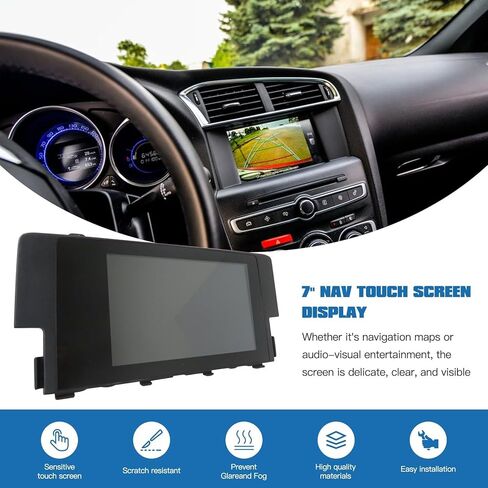 New 7-inch Nav OE Touch Screen Display for Radio for Honda Civic 10th 2016-2018 39710-TBA-305 39710-TBA-A11 39710-TBA-A21 in Saudi Arabia