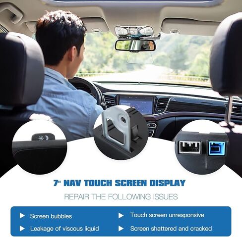 New 7-inch Nav OE Touch Screen Display for Radio for Honda Civic 10th 2016-2018 39710-TBA-305 39710-TBA-A11 39710-TBA-A21 in Saudi Arabia