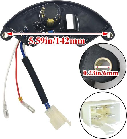 3500 4000 واط مولد AVR منظم الجهد التلقائي متوافق مع 2 كيلوواط 3KW 3.5KW 4KW لبطل هوندا Predator Firman DUROMAX أجزاء 30060-Y025110 HOMELITE 4375 4650 OME in Kuwait